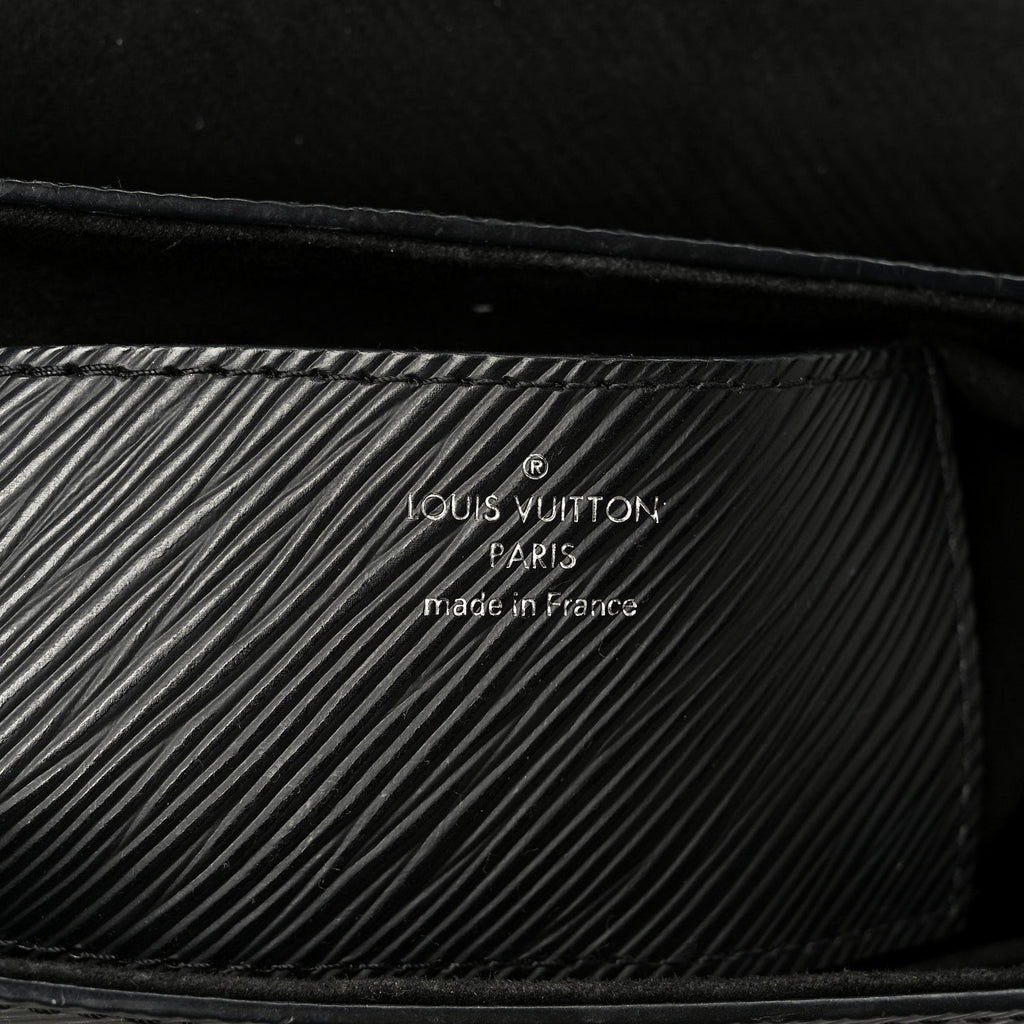 Epi Twist Shoulder Bag MM Black