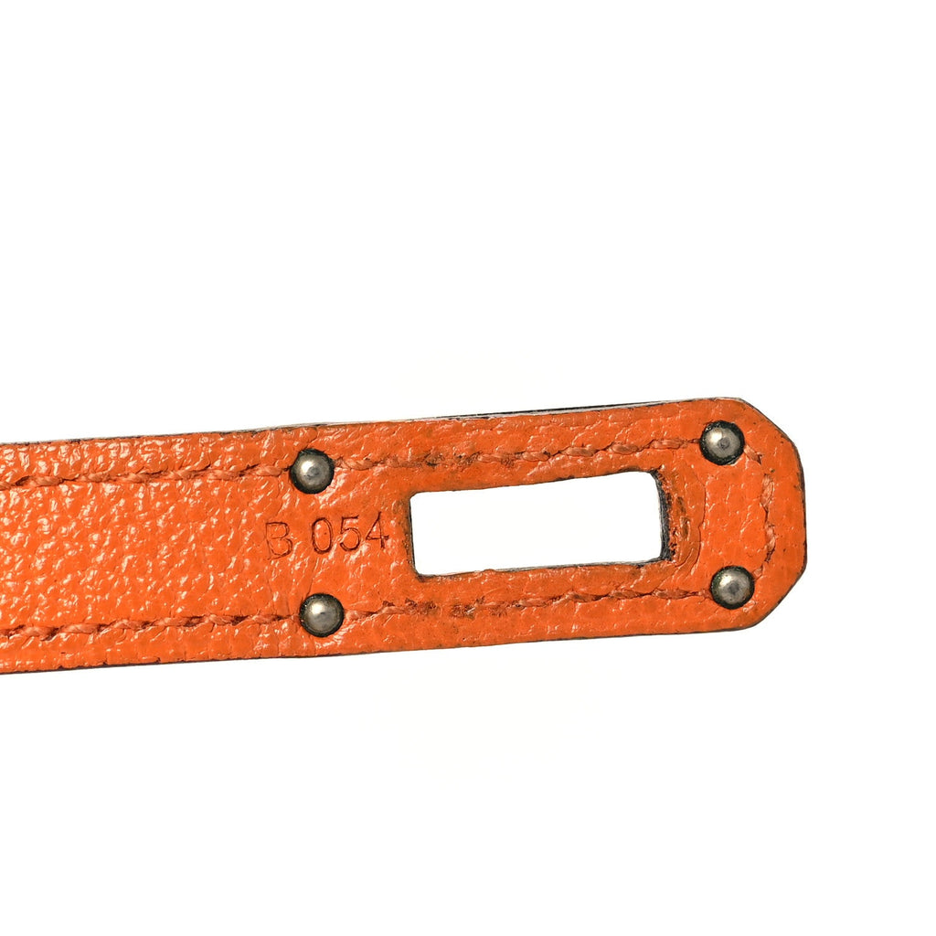 Chevre Mysore Kelly Longue Wallet Orange
