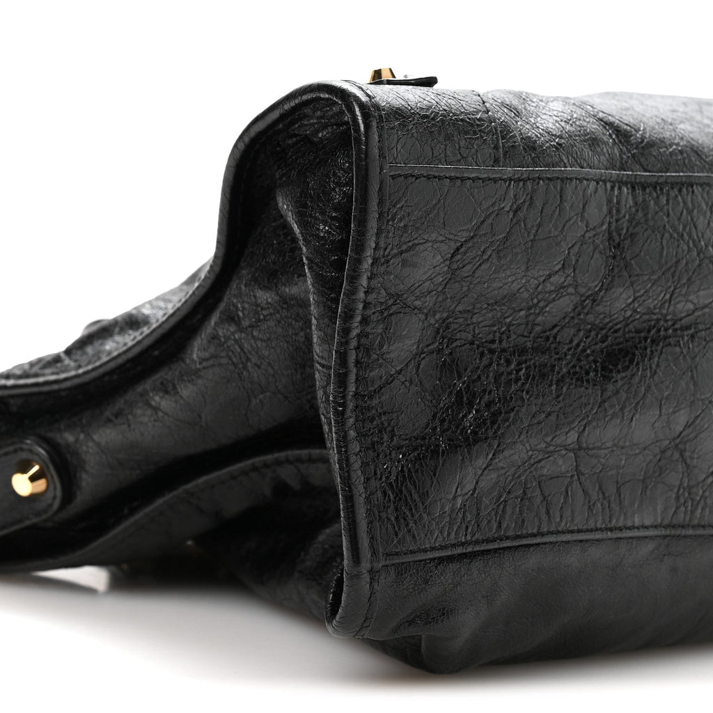 Agneau Classic Gold Hardware City Black