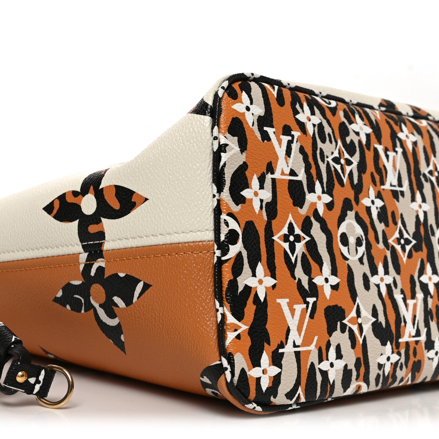 Monogram Giant Jungle Neverfull MM Ivory
