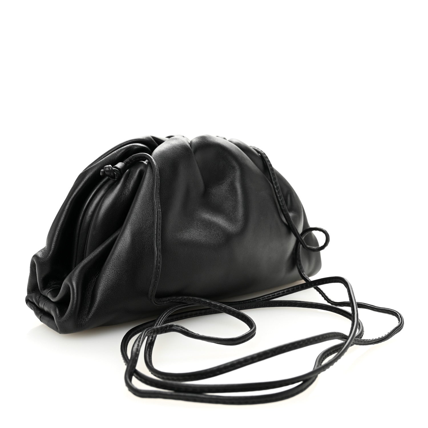 Butter Calfskin The Mini Pouch Black