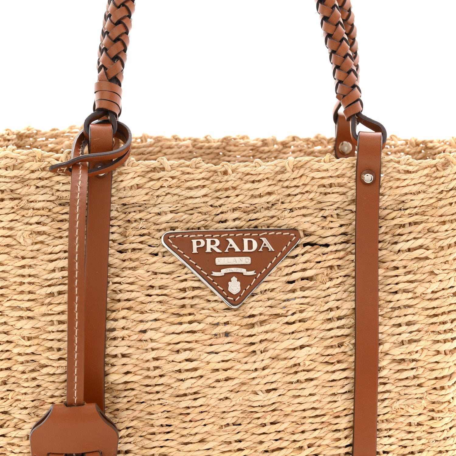 Mais Vitello Tote Naturale Cognac
