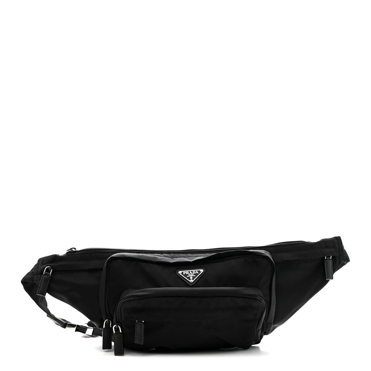 Re-Nylon Tessuto Marsupio Belt Bag Black