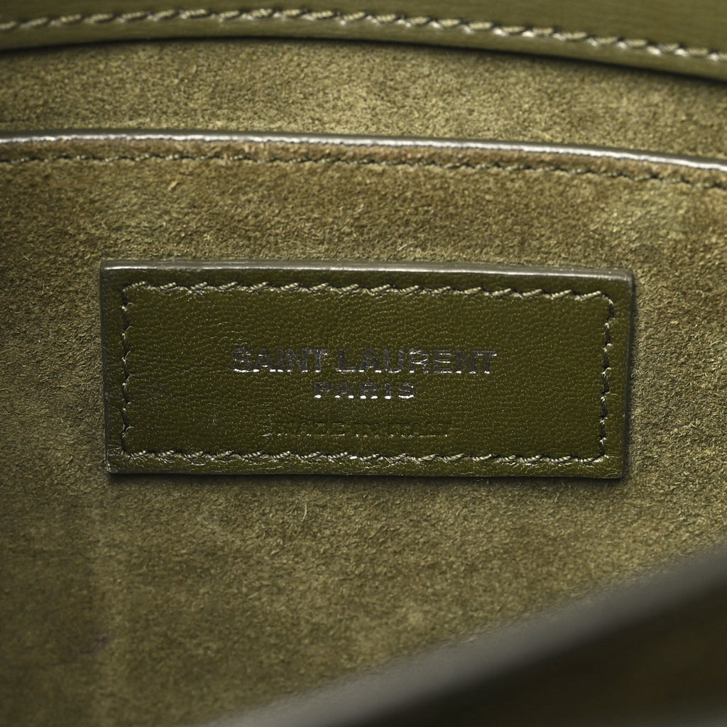 Calfskin Medium Monogram Sunset Vert Kaki