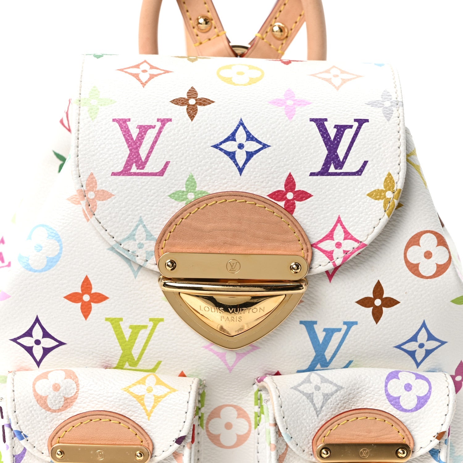LV X TM Monogram Multicolor Venice Backpack White