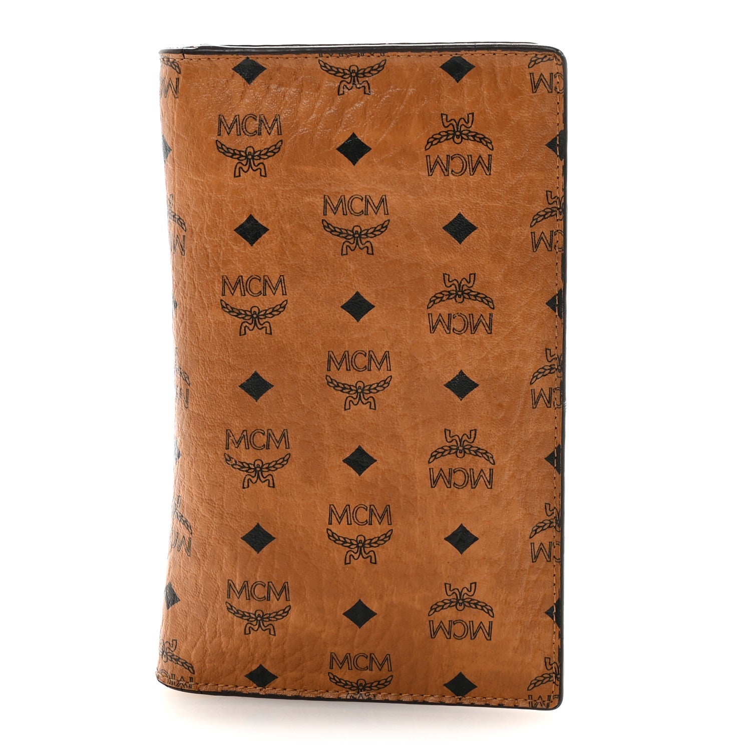 Visetos Bi-Fold Long Wallet Cognac