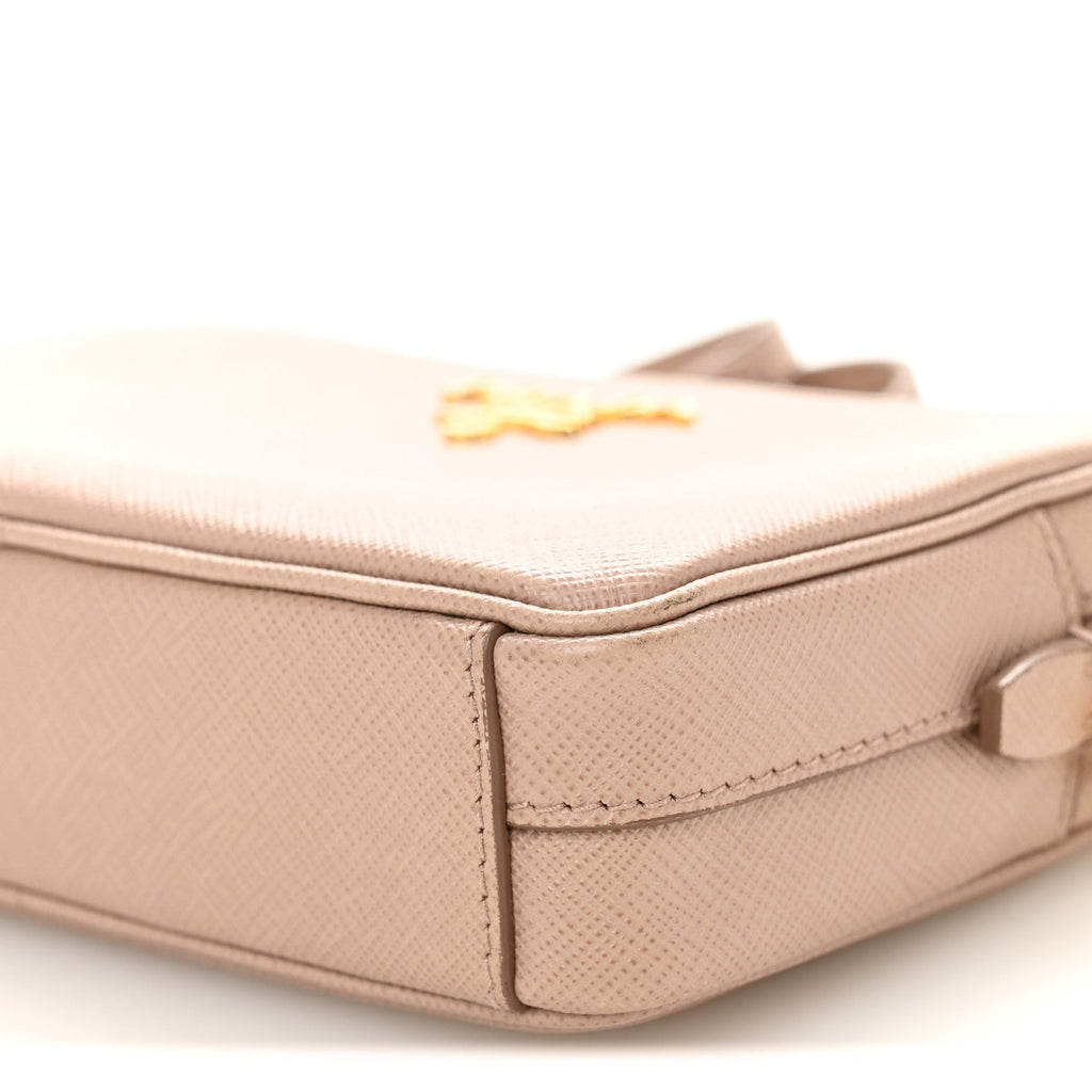 Saffiano Lux Small Camera Crossbody Bag Cirpria