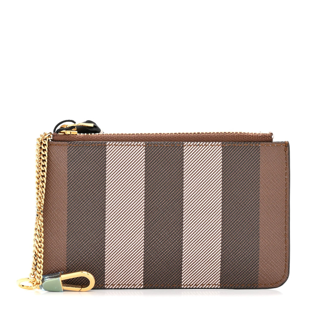 Kelbrook Exaggerated Check Canvas  Case Birch Brown