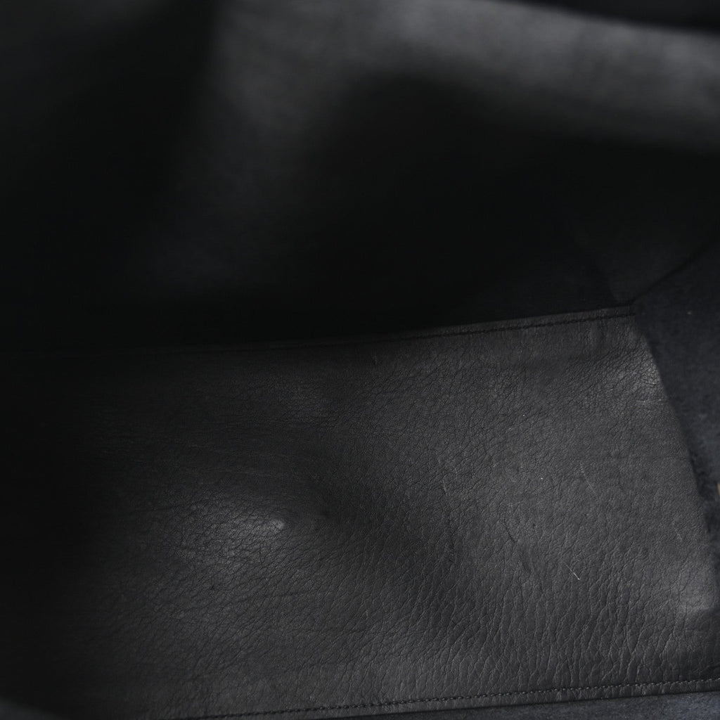 Calfskin Medium Classic Y Cabas Black