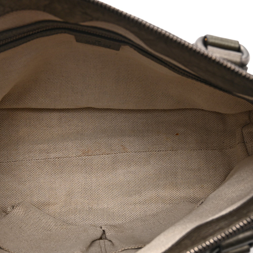 Metallic Cellarius Calfskin Small Soho Top Handle Satchel Sasso