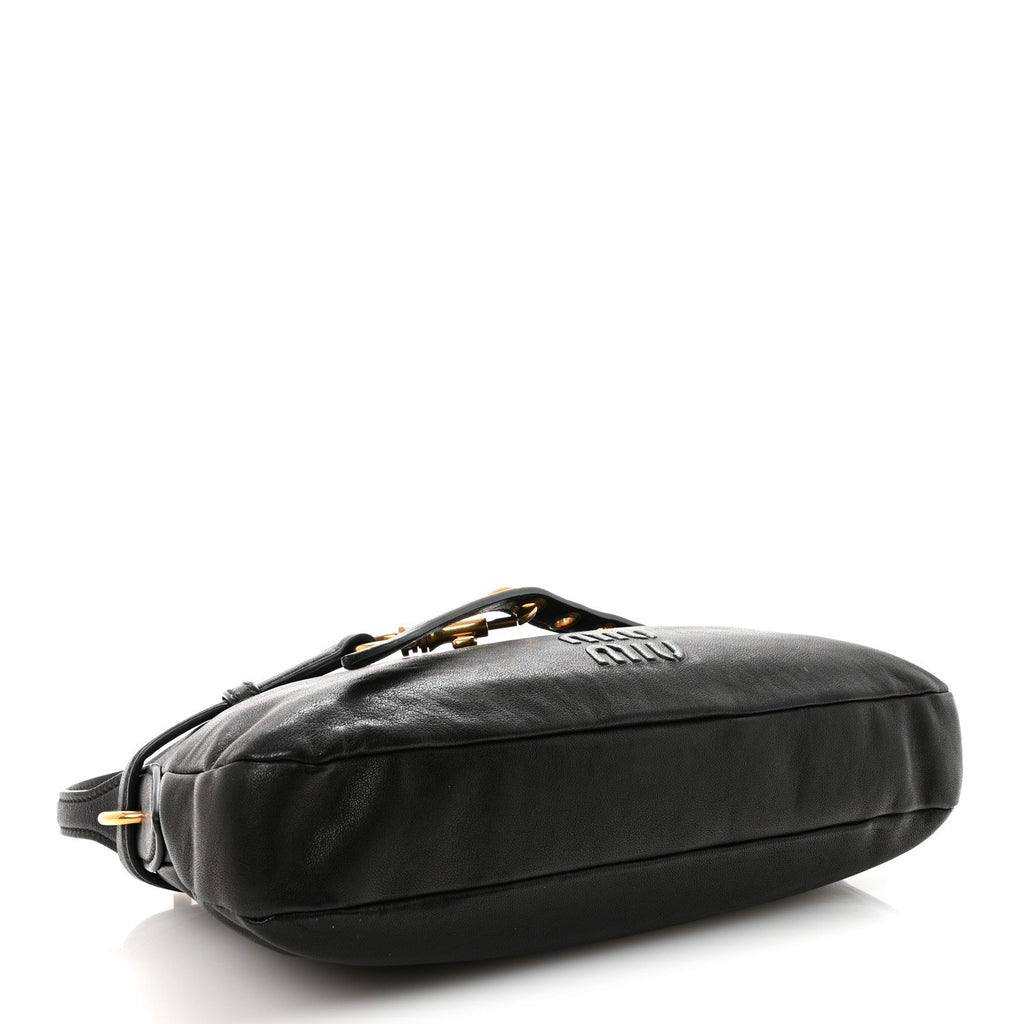 Nappa Aviator Regular Aventure Shoulder Bag Black