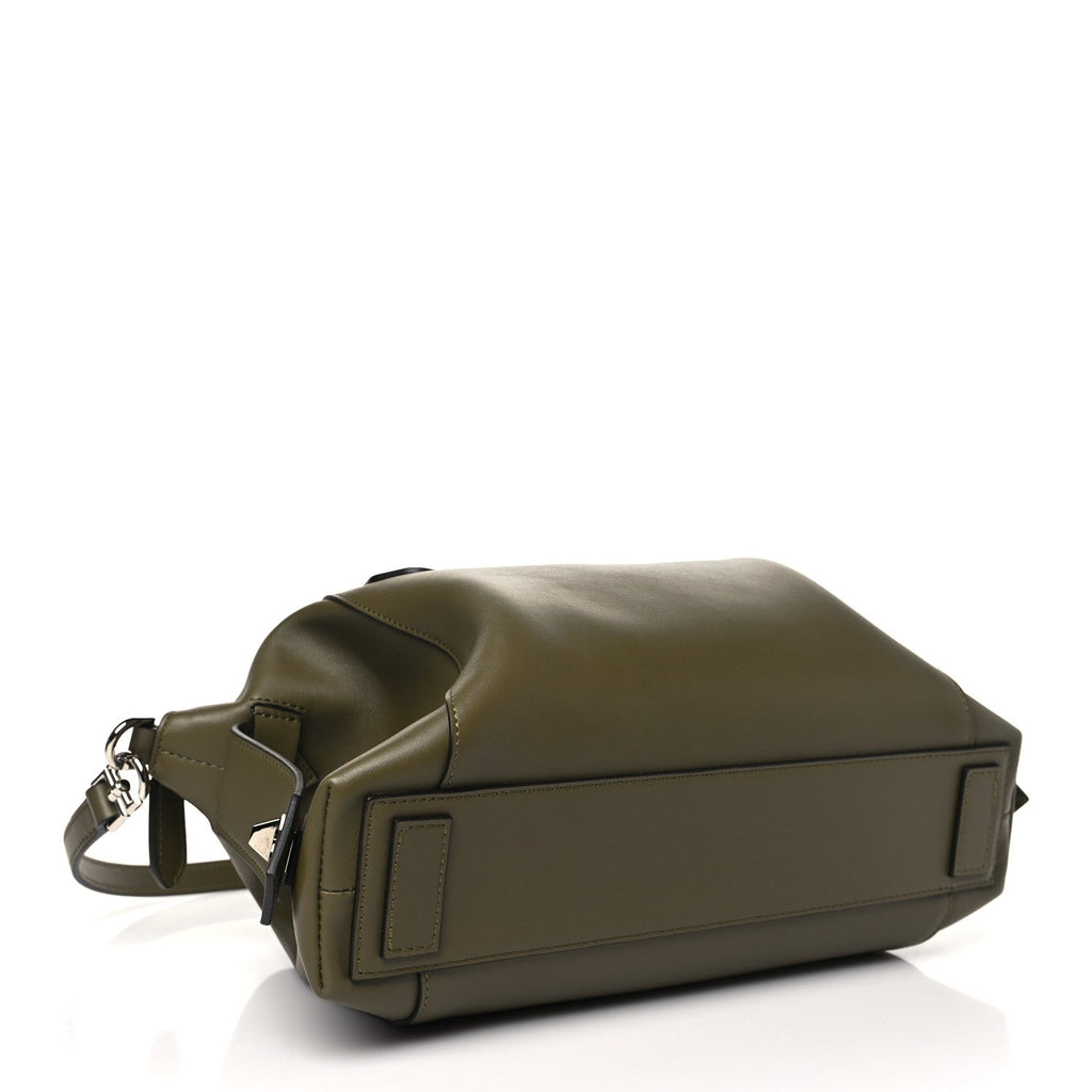 Smooth Calfskin Small Soft Antigona Dark Khaki