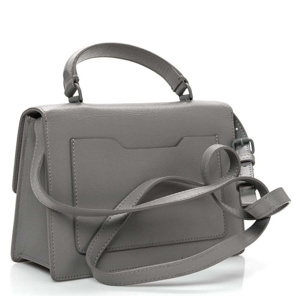 Saffiano Jitney 1.4 Top Handle Bag Grey
