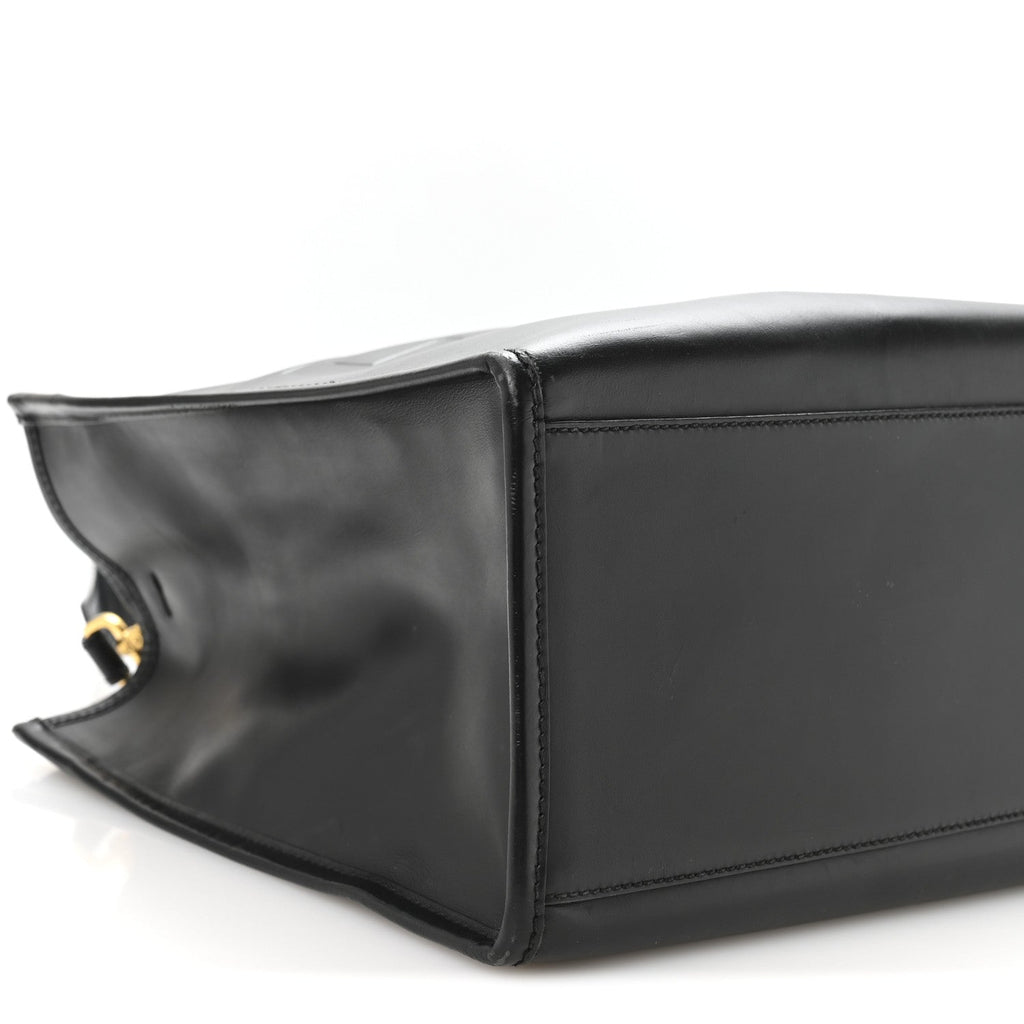 Vitello King Plexiglass Medium Fendi Sunshine Shopper Tote Black