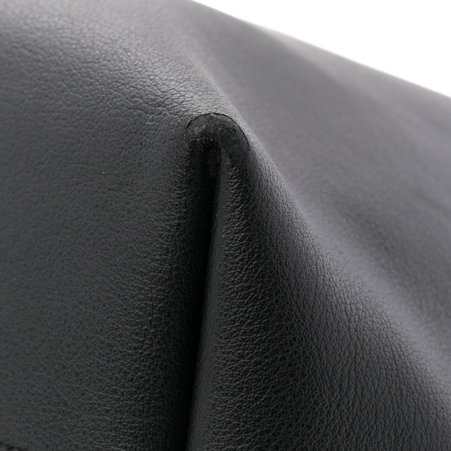 Calfskin Large Shopping Tote Black