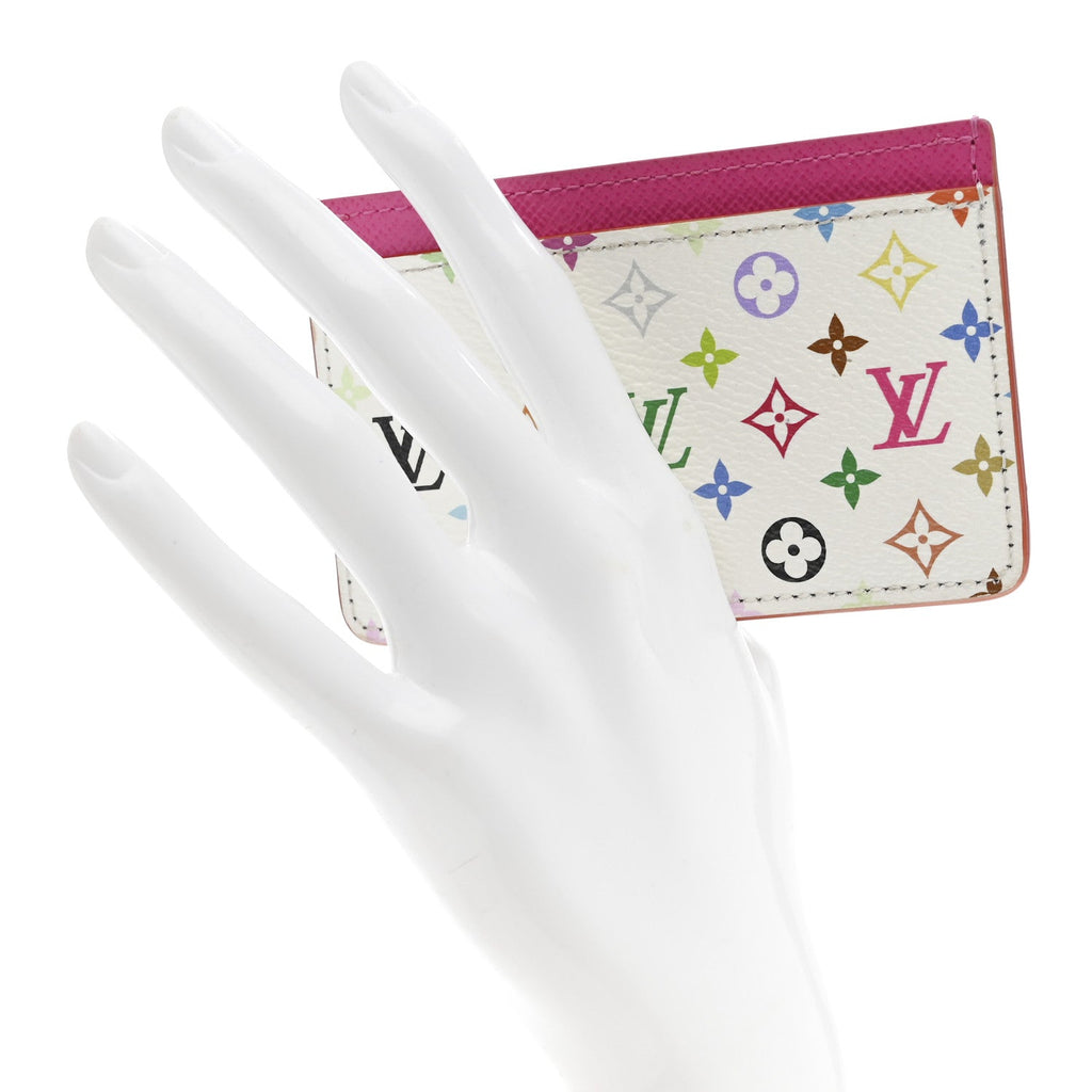 LV X TM Monogram Multicolor  Holder Kawaii Pink