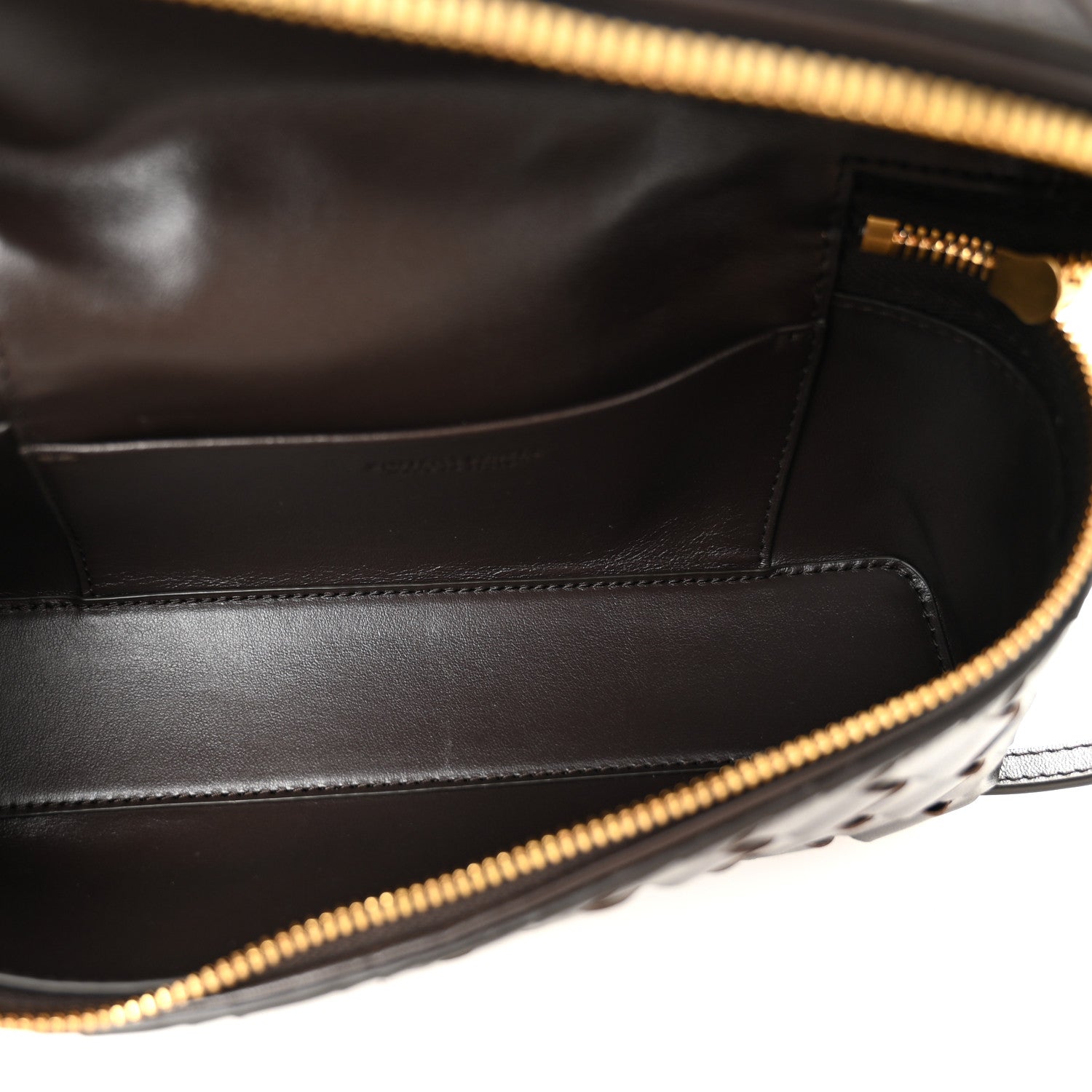 Calfskin Intrecciato Bang Bang Vanity Case Fondant