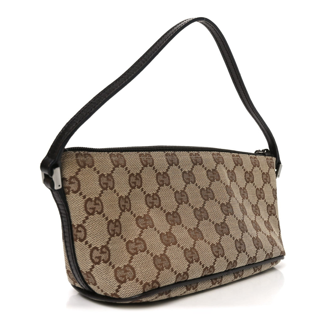 Monogram Boat Pochette Brown