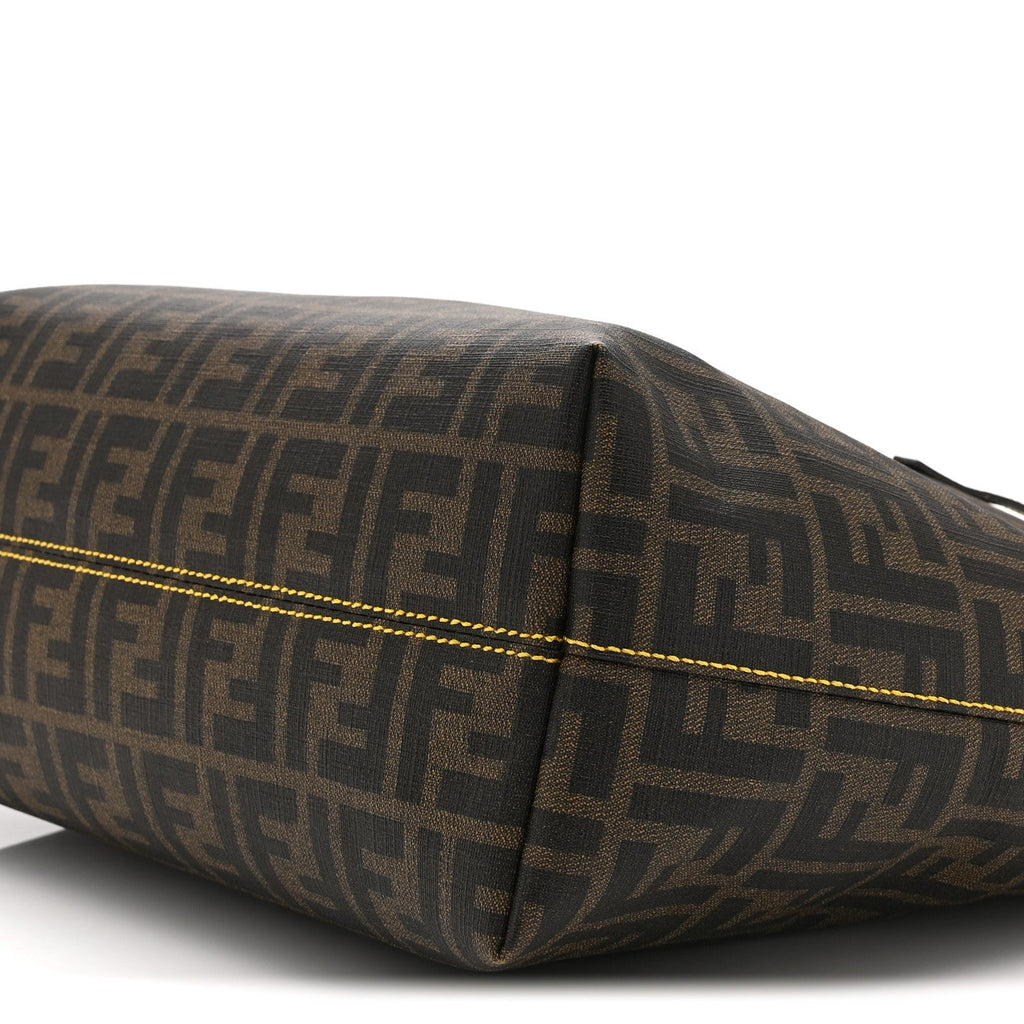 Zucca Spalmati Small Roll Tote Tobacco Yellow