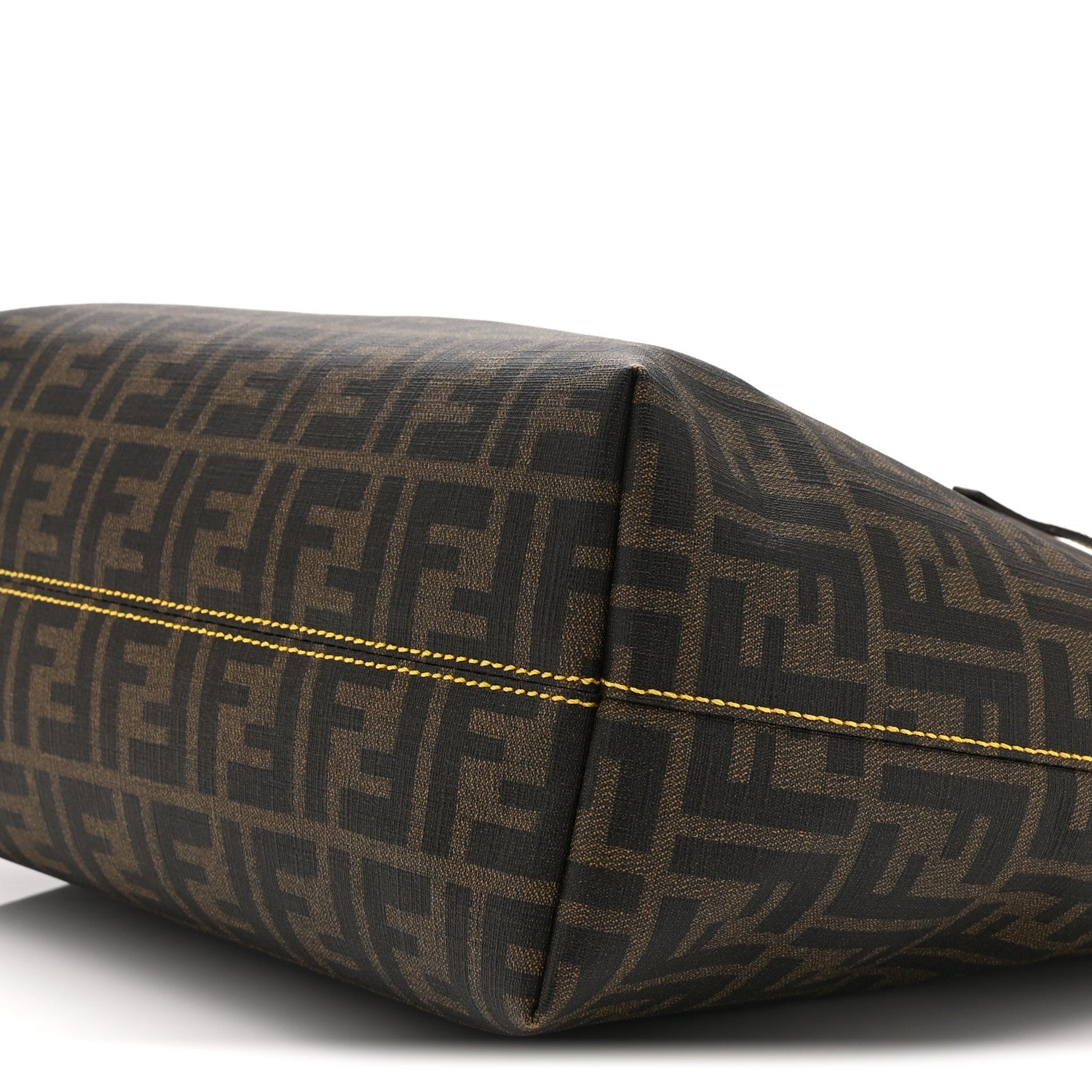 Zucca Spalmati Small Roll Tote Tobacco Yellow