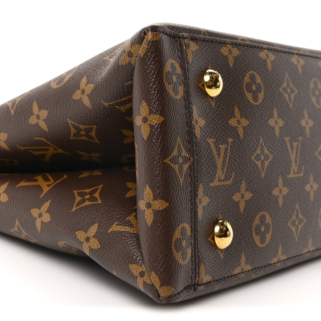 Monogram Flower Tote Coquelicot