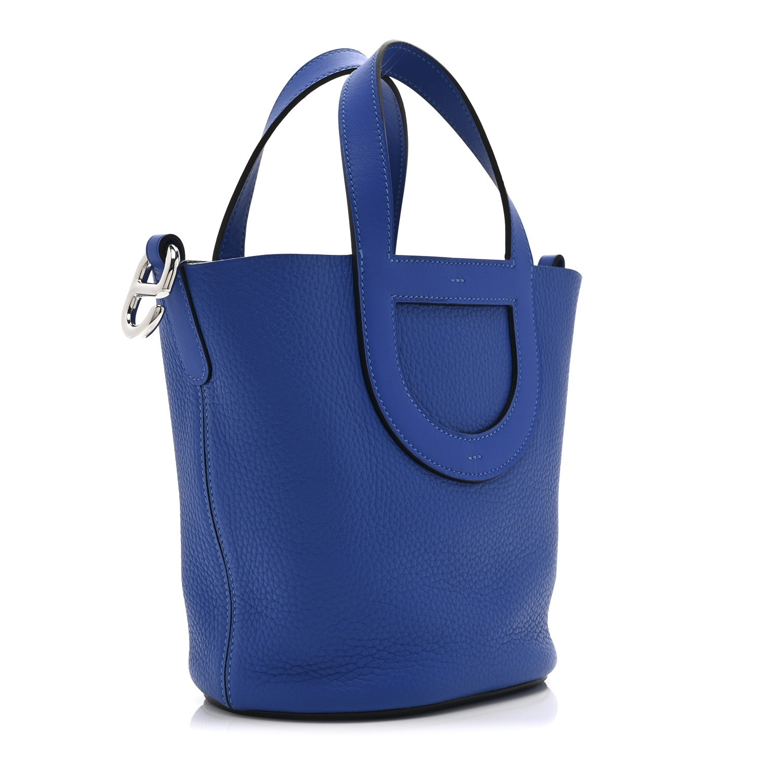 Taurillon Clemence Swift In-The-Loop 18 Bag Bleu Royal