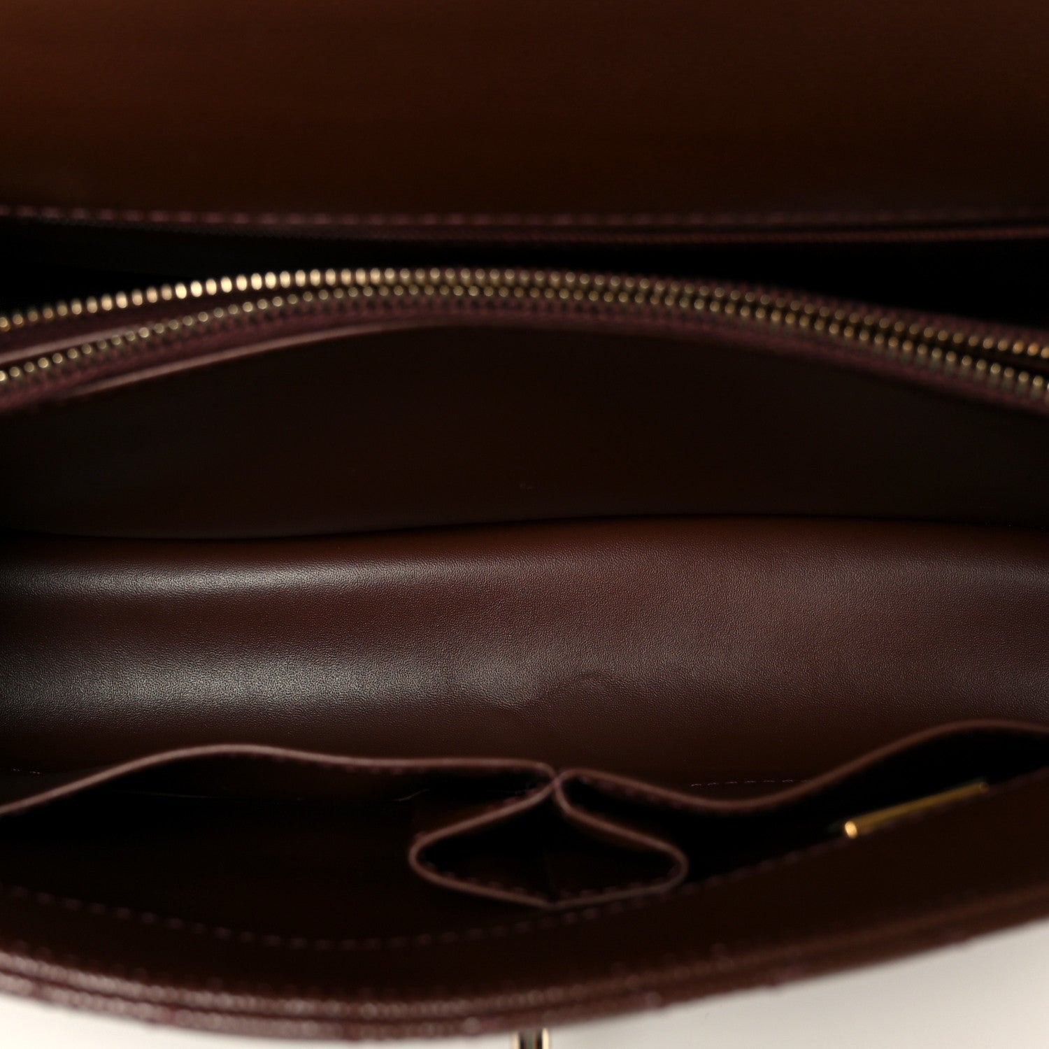 Caviar Quilted Small Coco Handle Flap Dark Brown