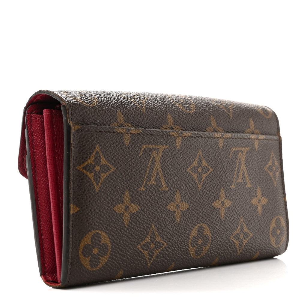 Monogram Sarah Wallet NM Fuchsia