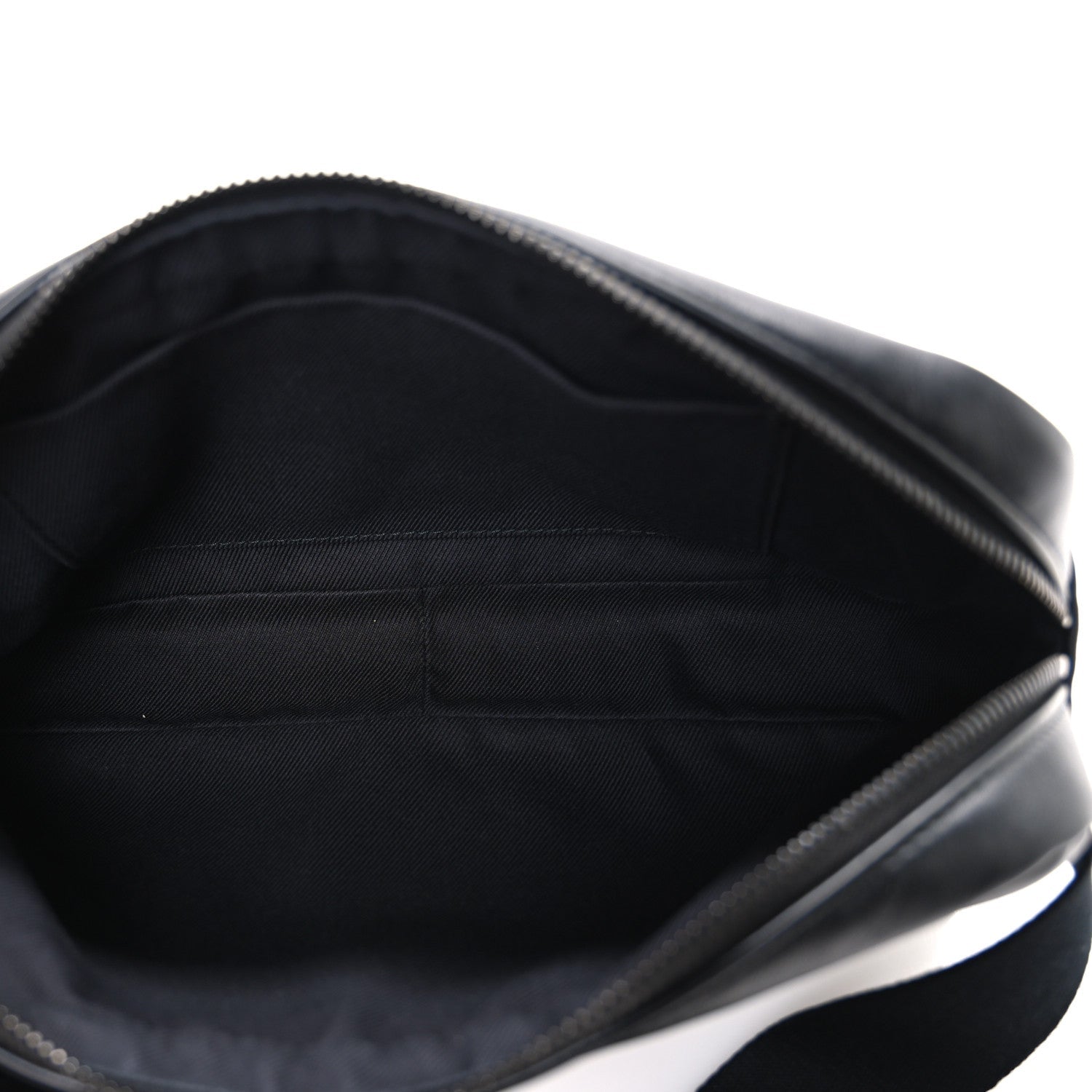 Nappa Intrecciato Belt Bag Black