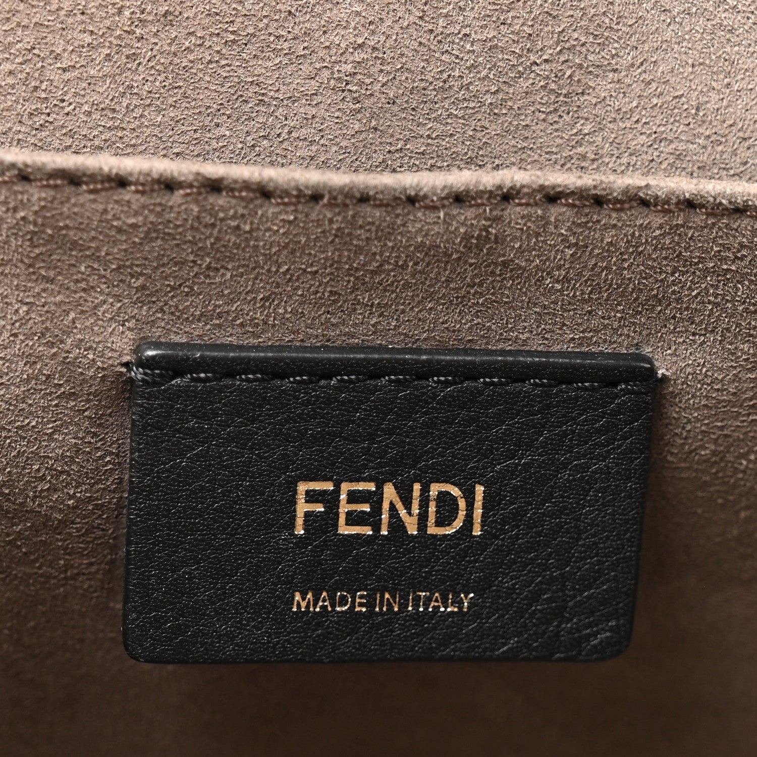 Vitello Century Opaco F is Fendi Kan I Shoulder Bag Blu Scuro