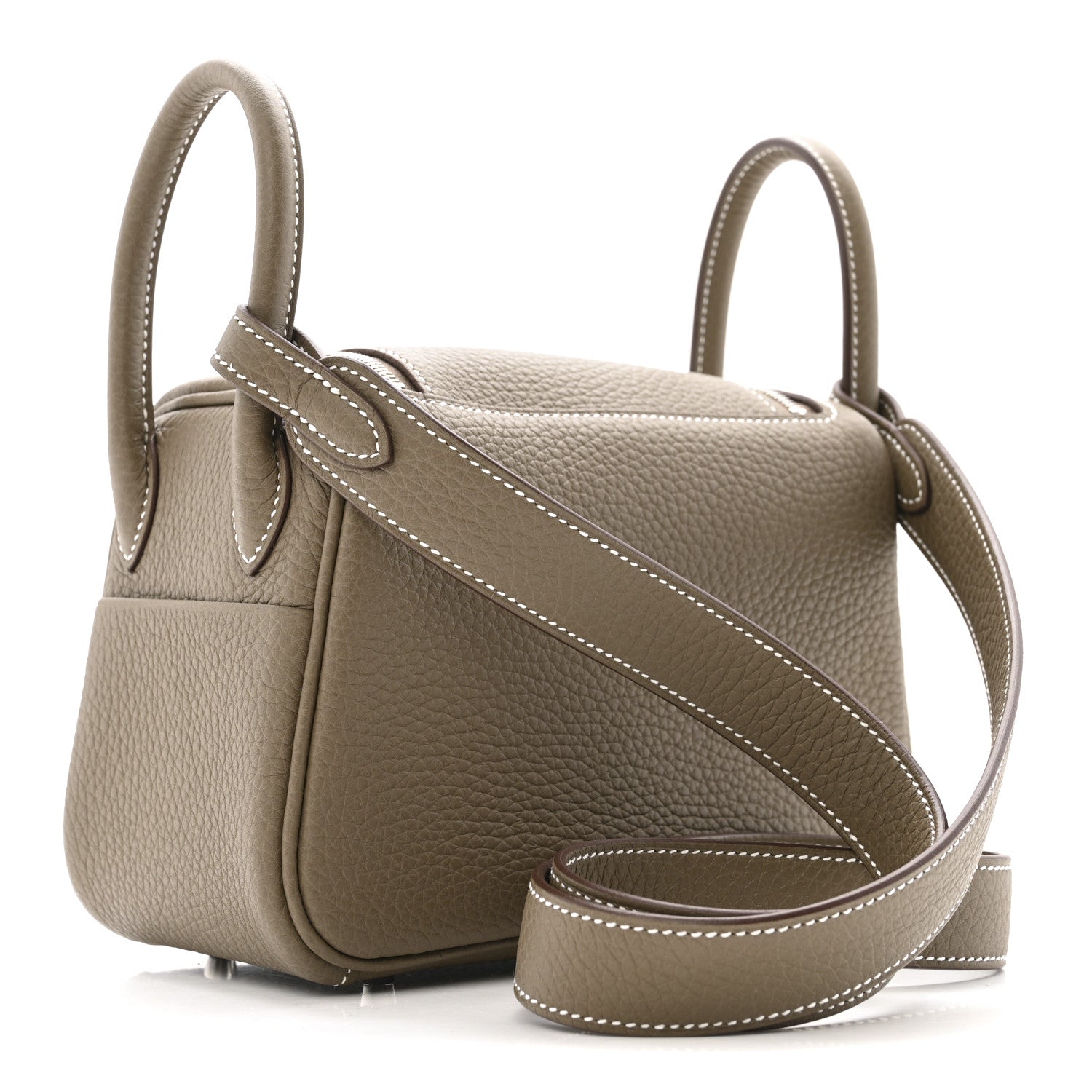 Taurillon Clemence Mini Lindy 20 Etoupe