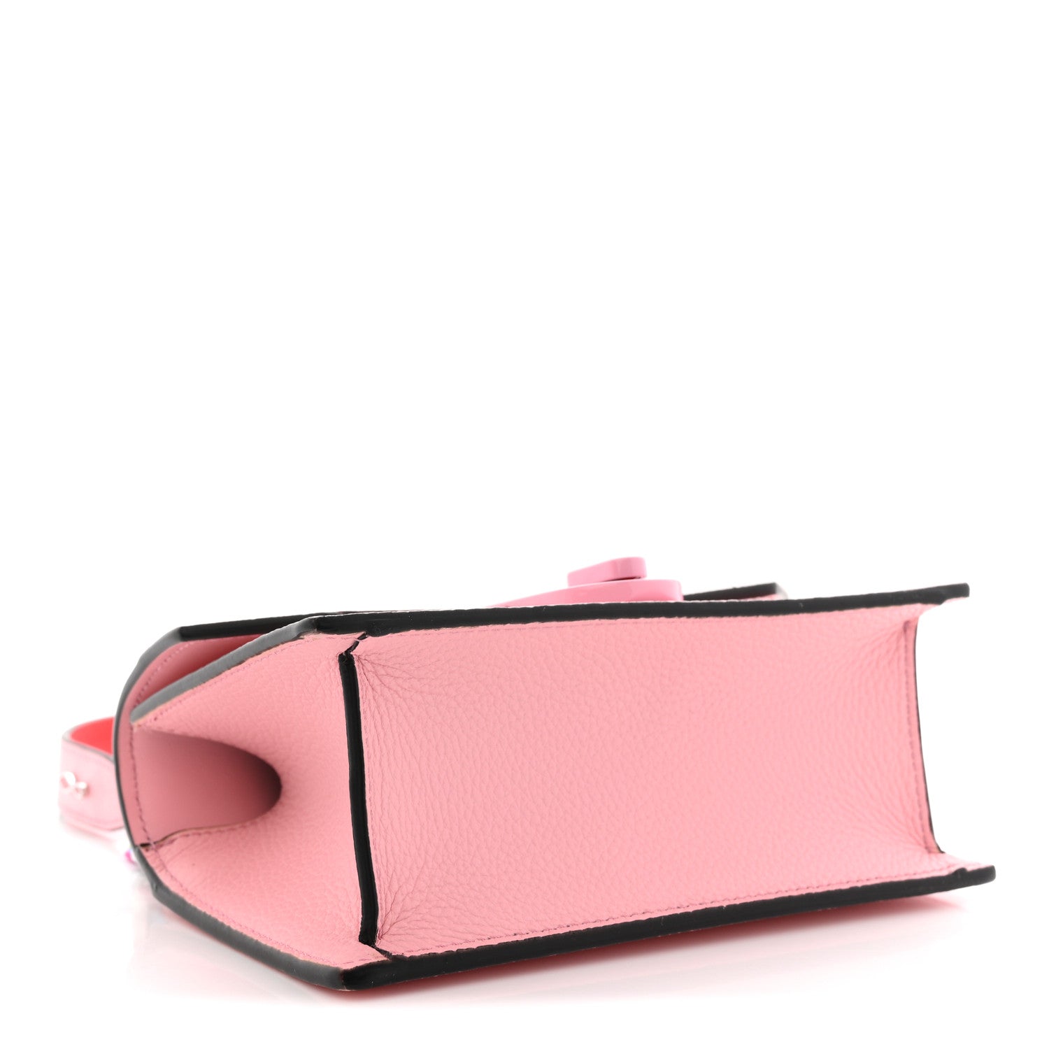 Calfskin Empire Silk Mini Elisa Top Handle Bag Soupir Multicolor