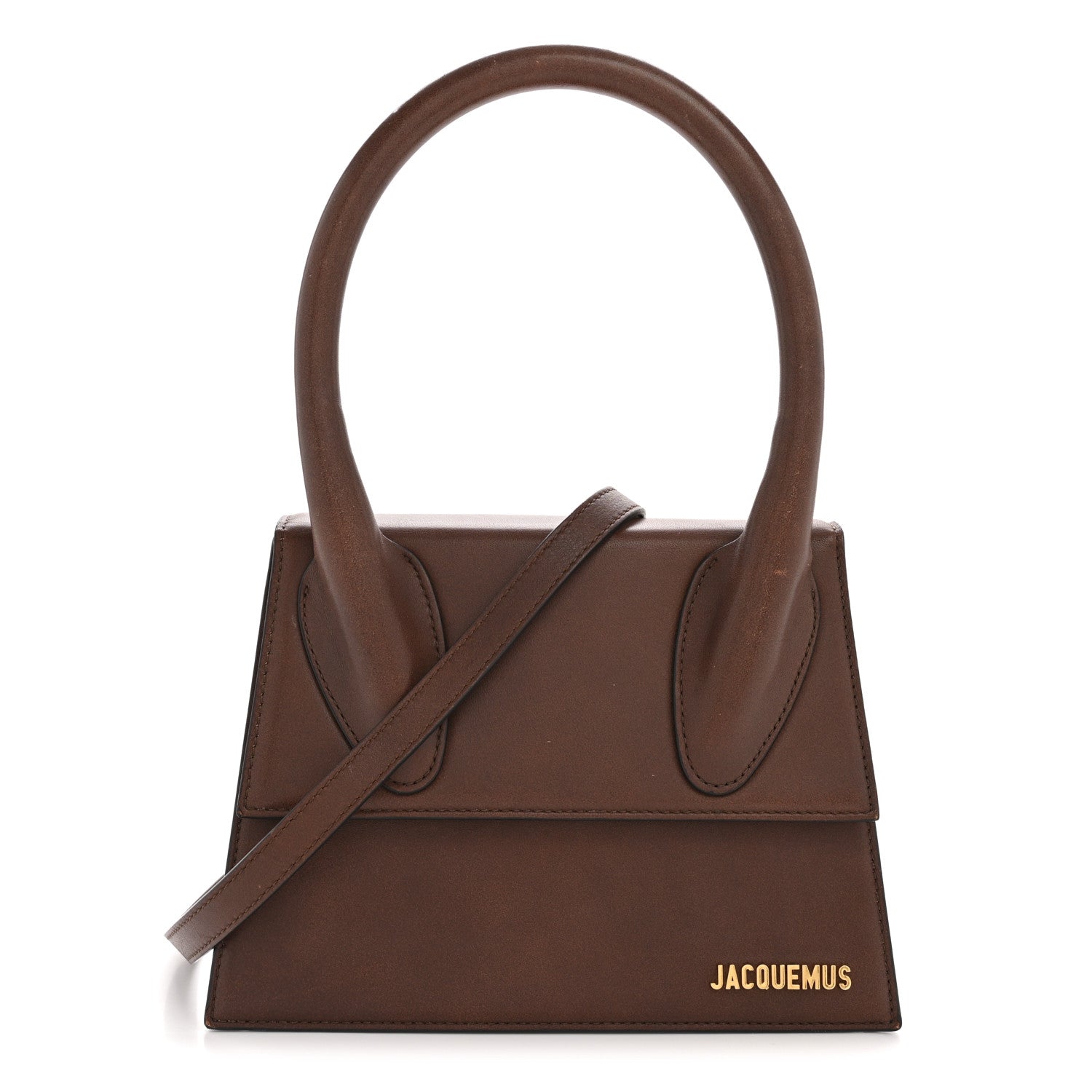 Smooth Calfskin Le Grand Chiquito Dark Brown
