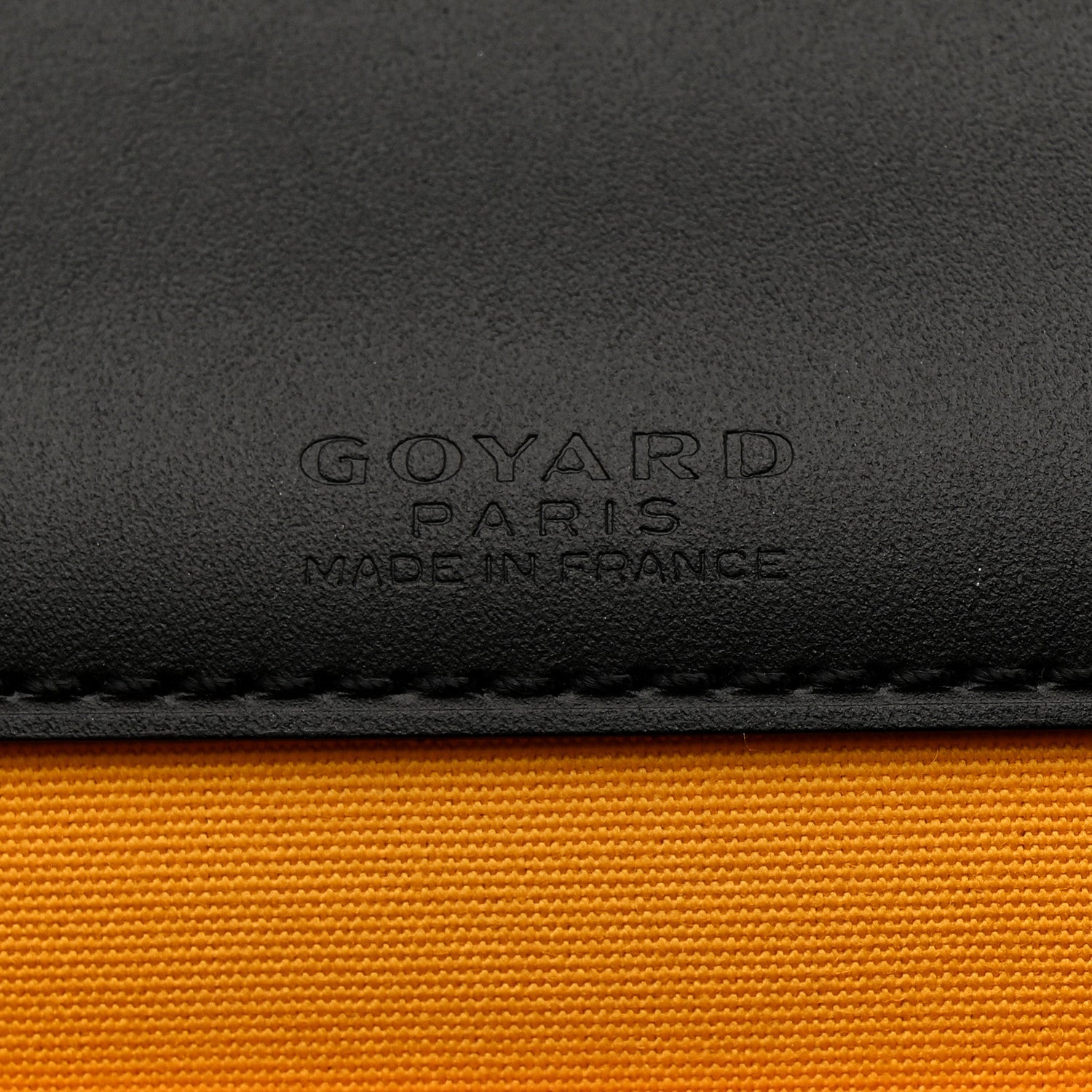 Goyardine Monte Carlo Bois Clutch With Strap Black