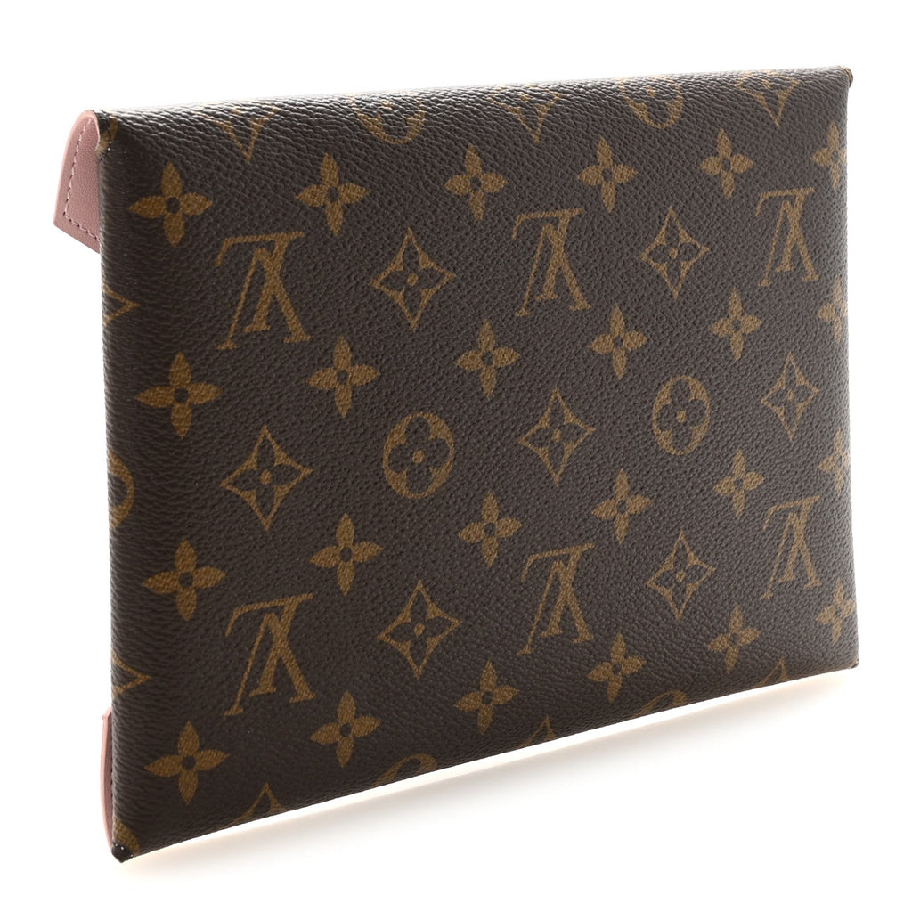 Monogram Large Kirigami Pochette Insert Rose Ballerine