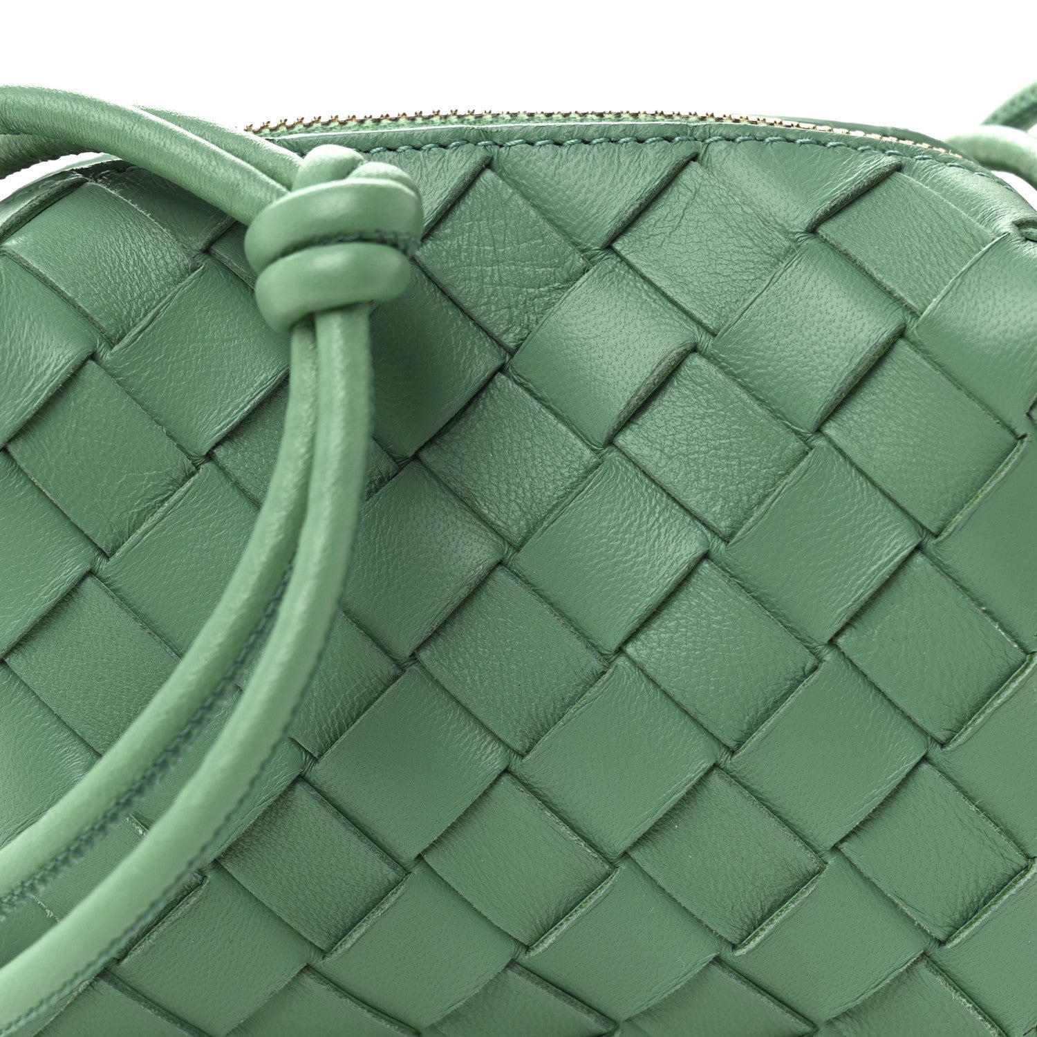 Nappa Intrecciato Candy Loop Camera Bag Mermaid