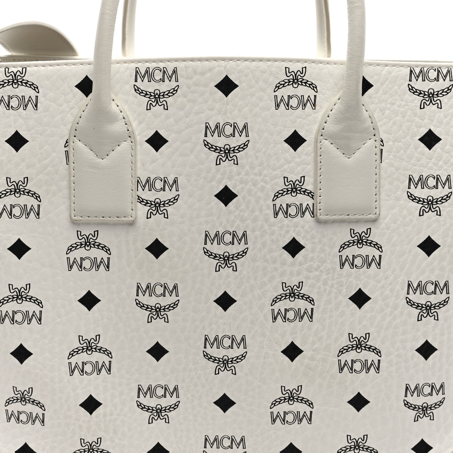 Visetos Large Munchen Tote White