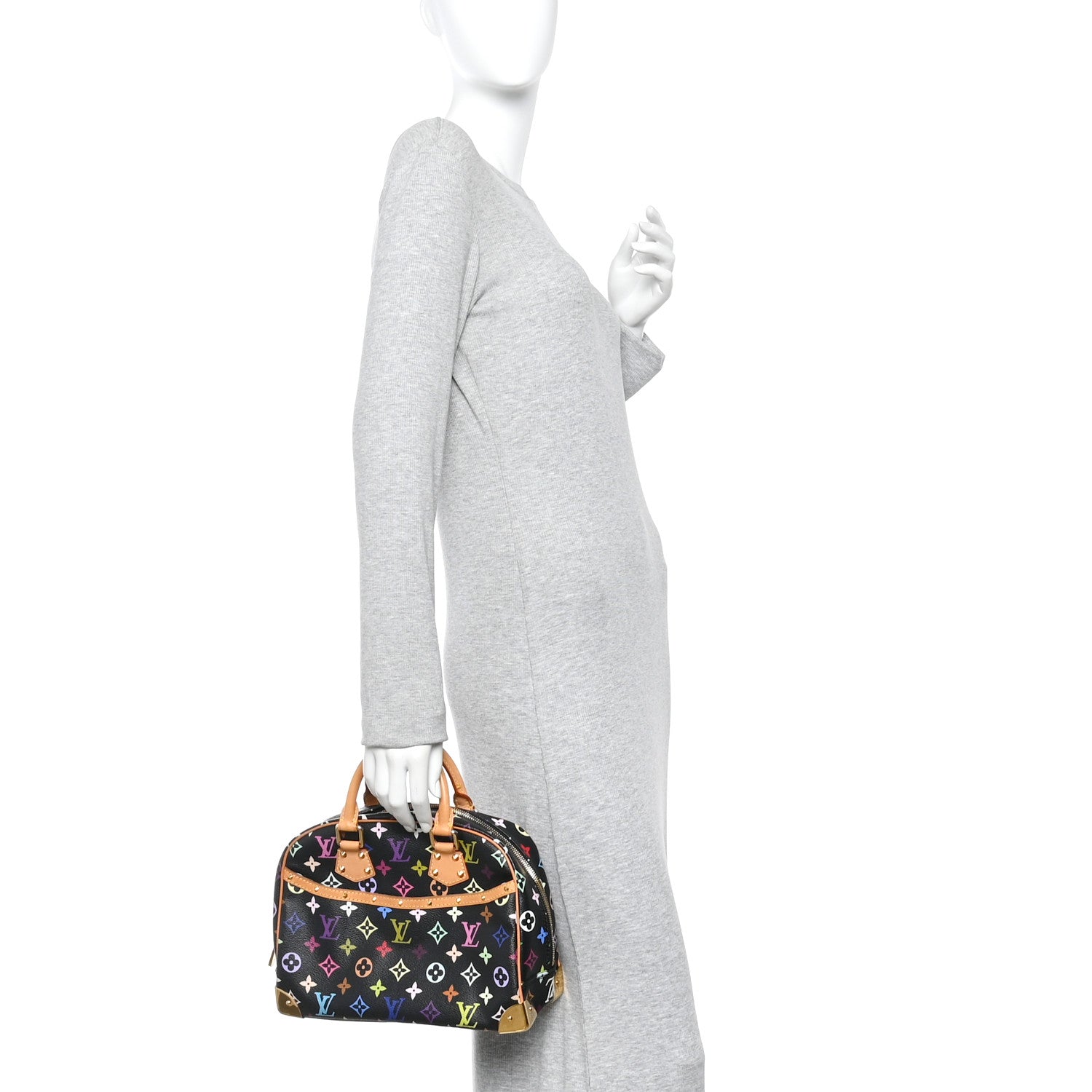 Monogram Multicolor Trouville Black
