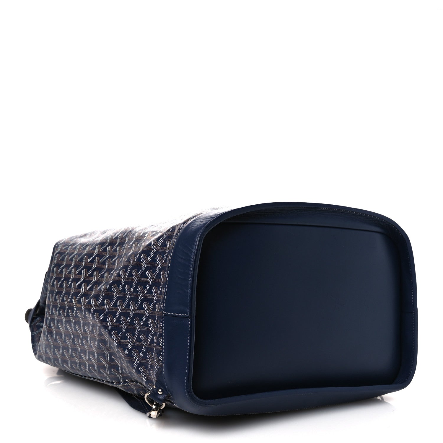 Goyardine Steamer PM Navy Blue