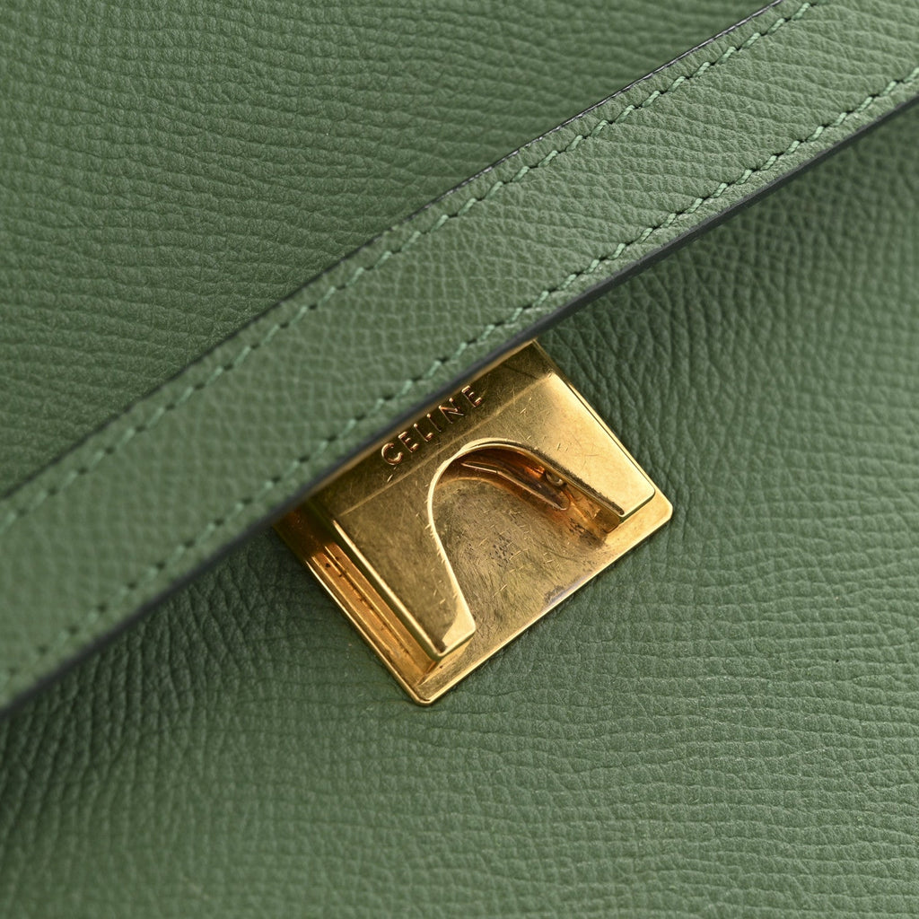 Grained Calfskin Mini Belt Bag Mint