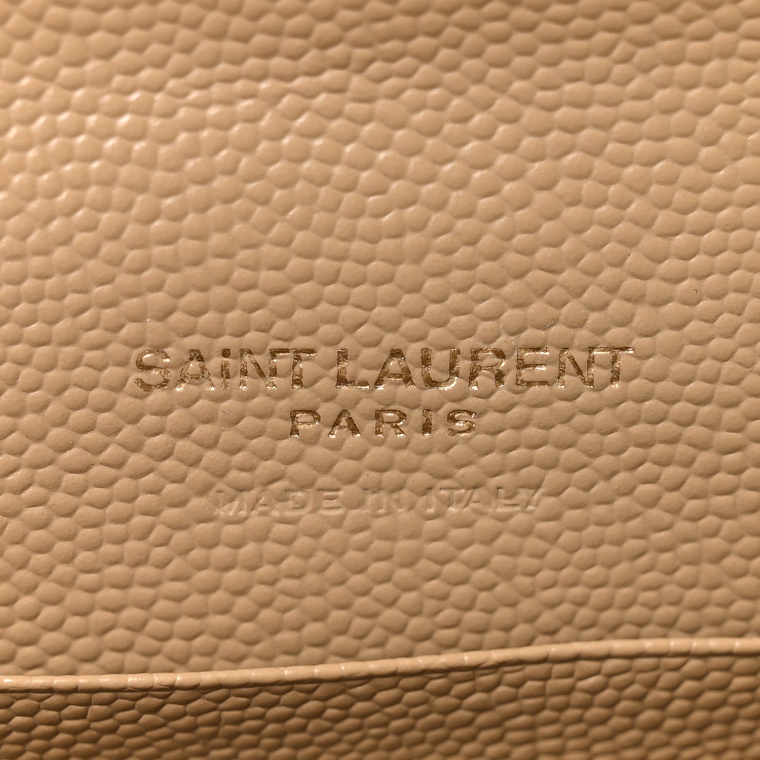 Grain De Poudre Matelasse Chevron Small Monogram Envelope Wallet Dark Latte