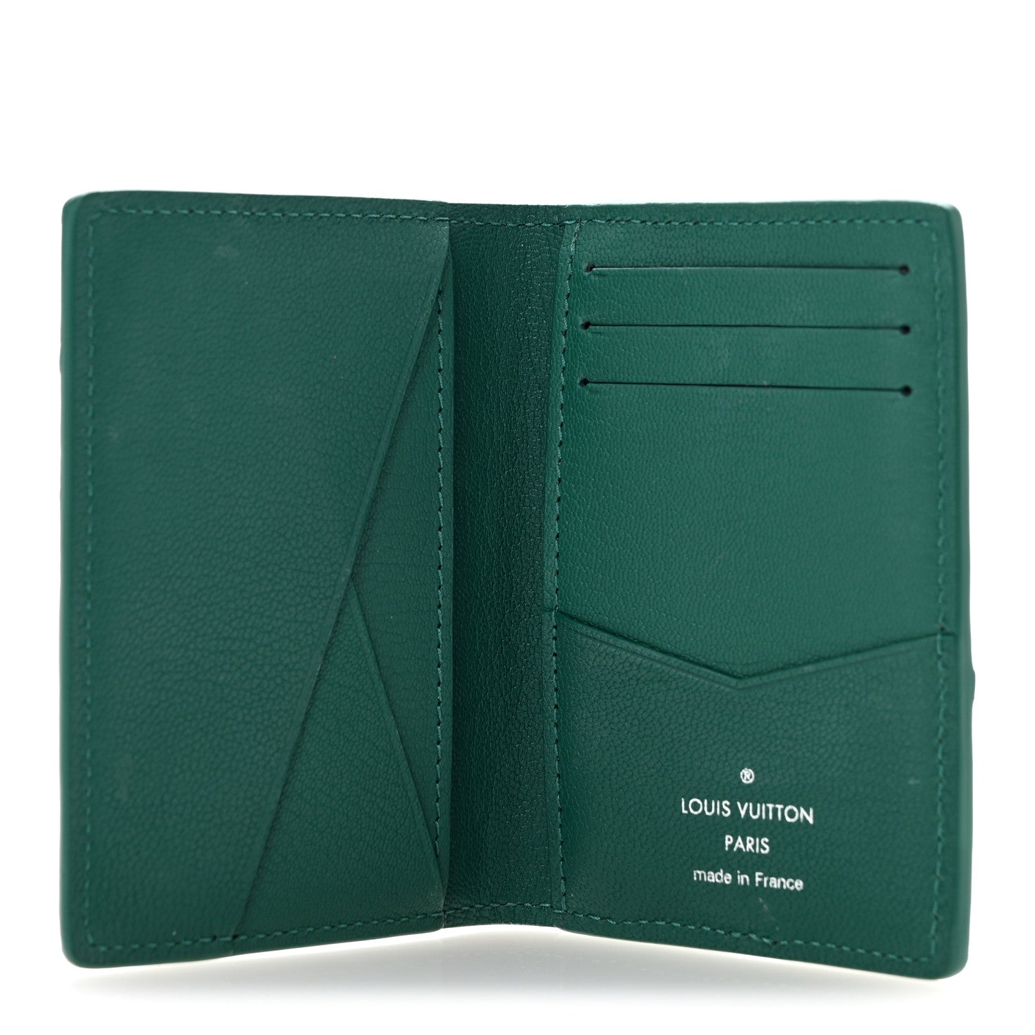 Ostrich Pocket Organizer Vert