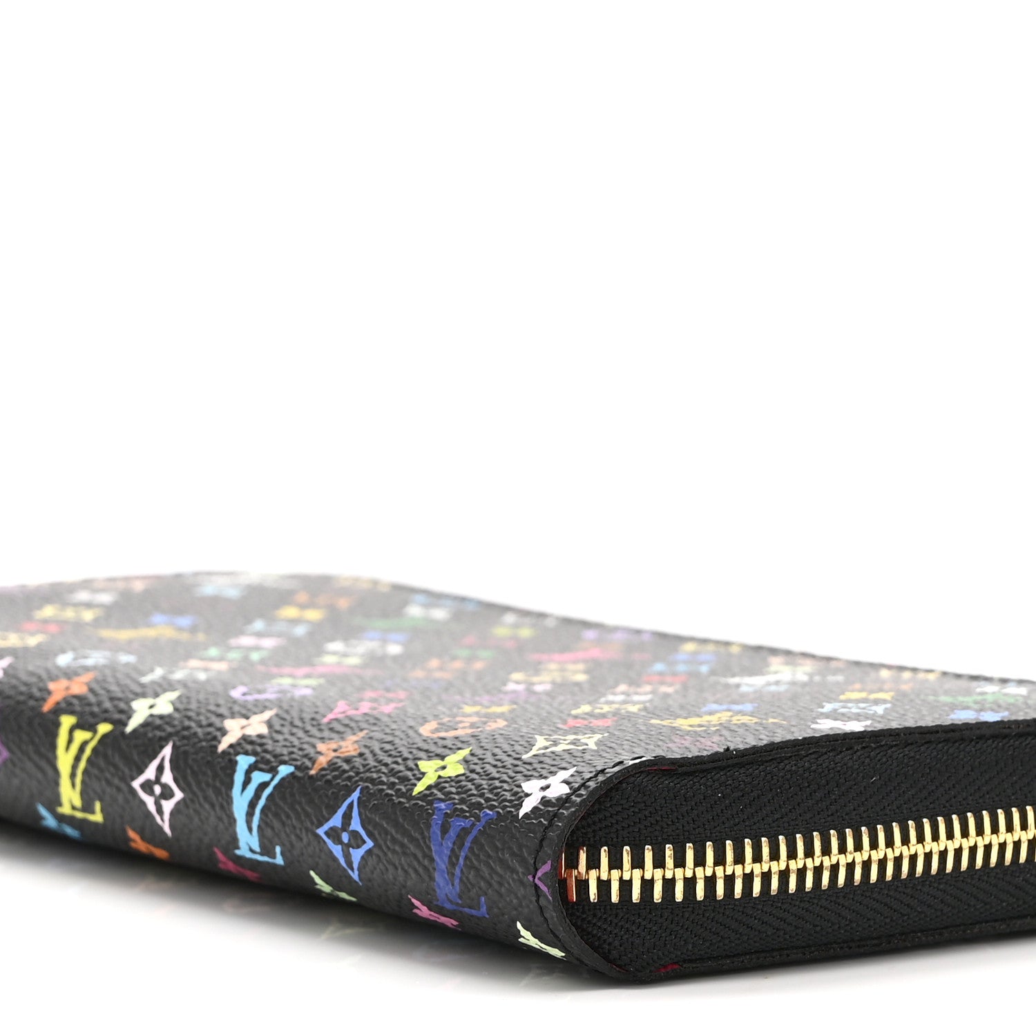 Monogram Multicolor Zippy Wallet Black Grenade