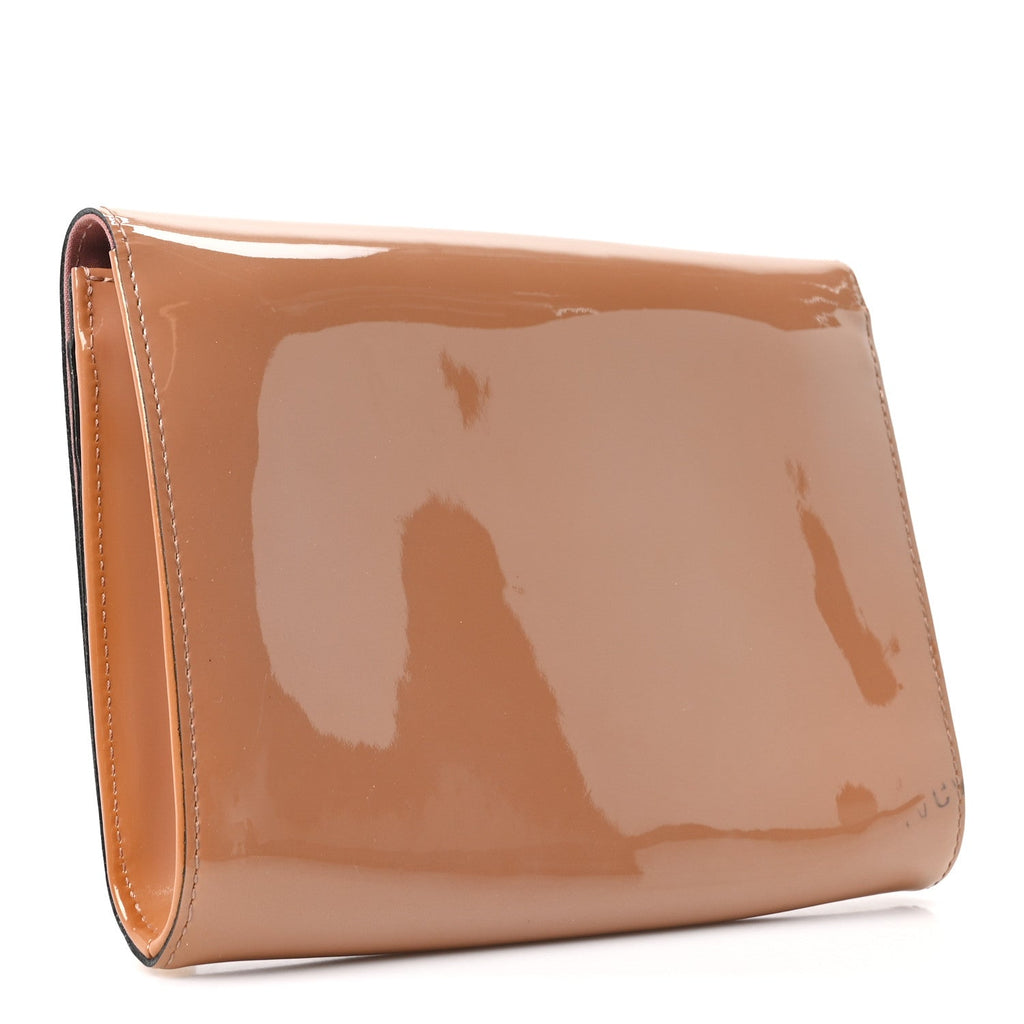 Patent Louise New Sobe Clutch Rose Velours