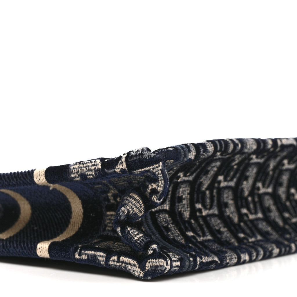 Velvet Oblique Mini Book Tote Blue Multicolor