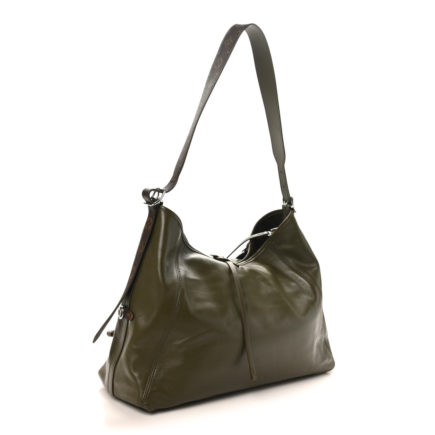 Lambskin CarryAll Vibe MM Dark Kaki