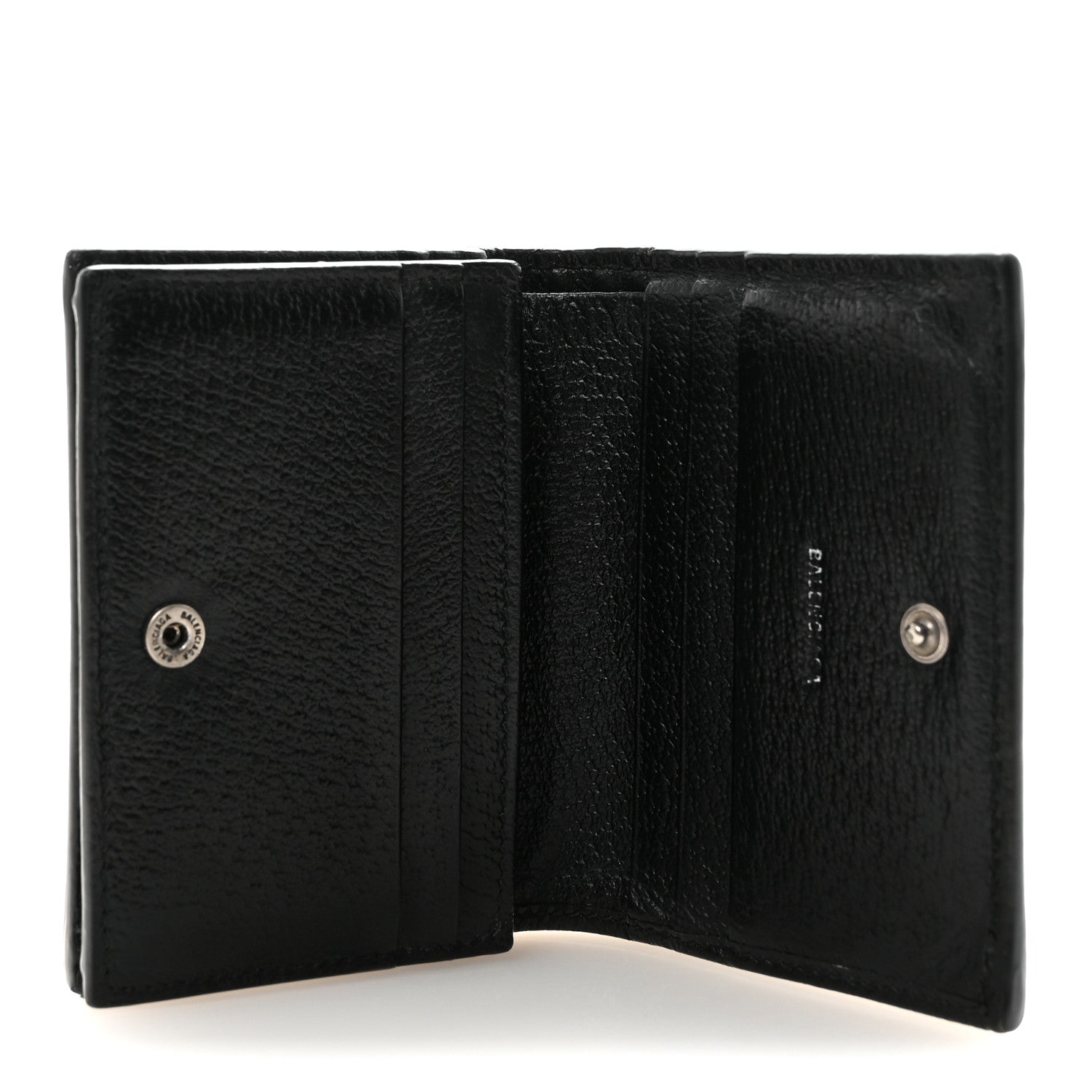 X BALENCIAGA BB Monogram Web Ophidia  Case Wallet Black