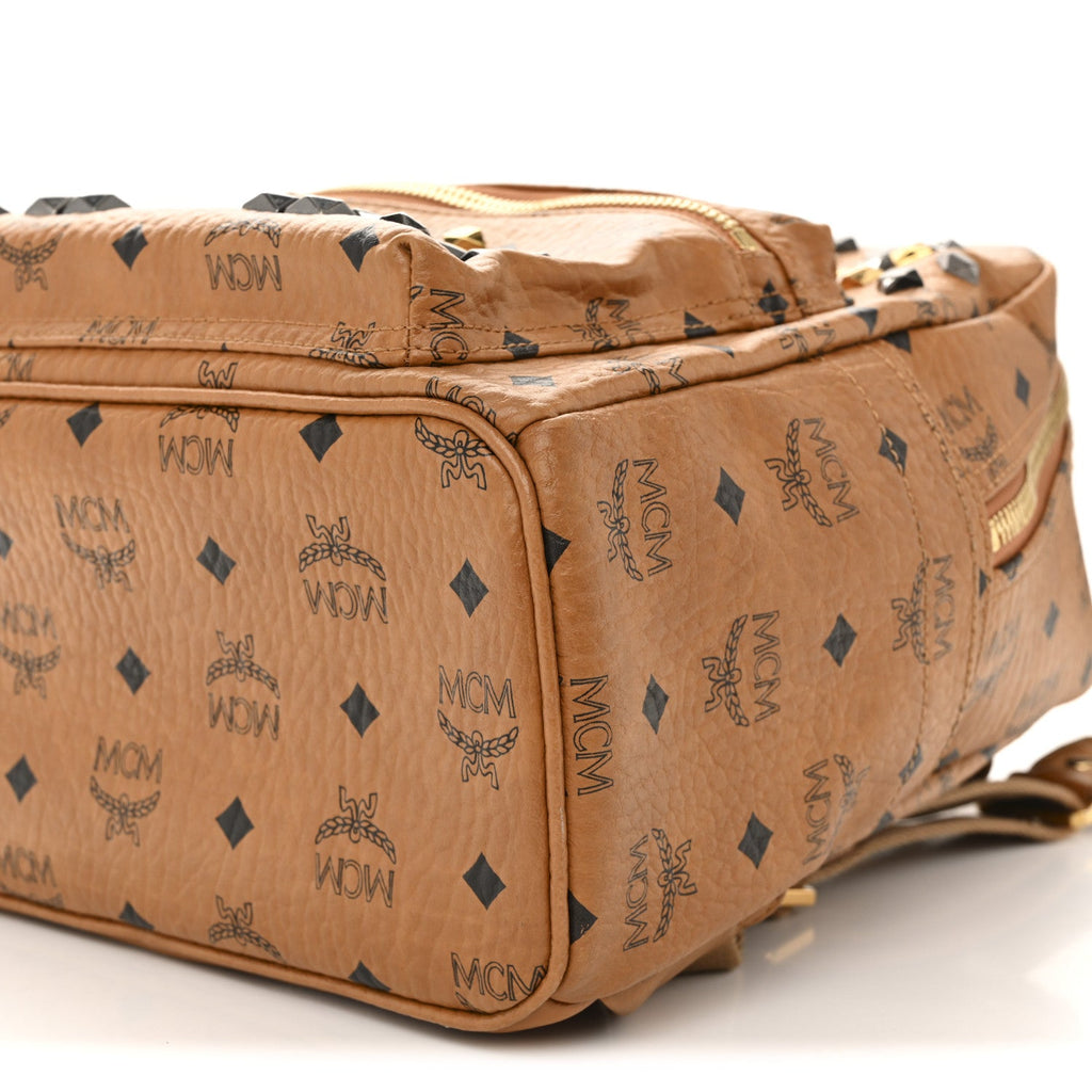 Visetos Studded Small Stark M Backpack Cognac