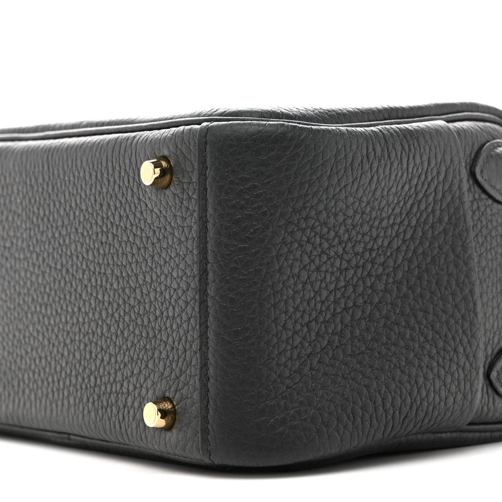 Taurillon Clemence Mini Lindy 20 Black