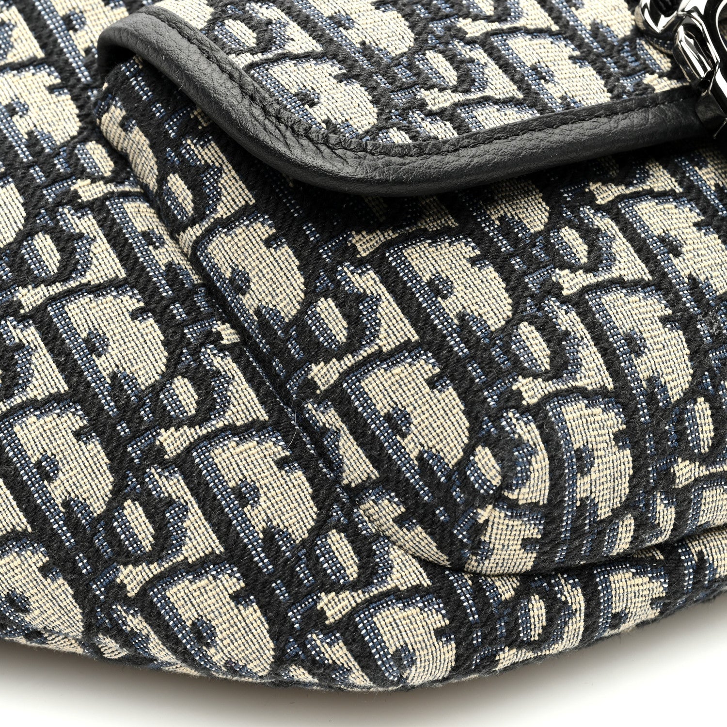 Oblique Dior 8 Belt Bag Beige Black